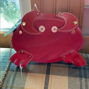 NWT Red Crab 🦀 withhold chain. By Chateau
